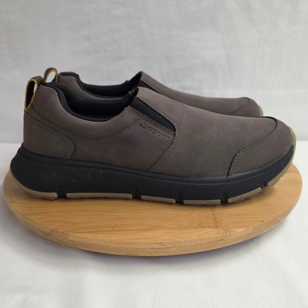 Gerry MOC II Mens Size 10 Brown Slip On Shoes Lightweight Comfort Casual New